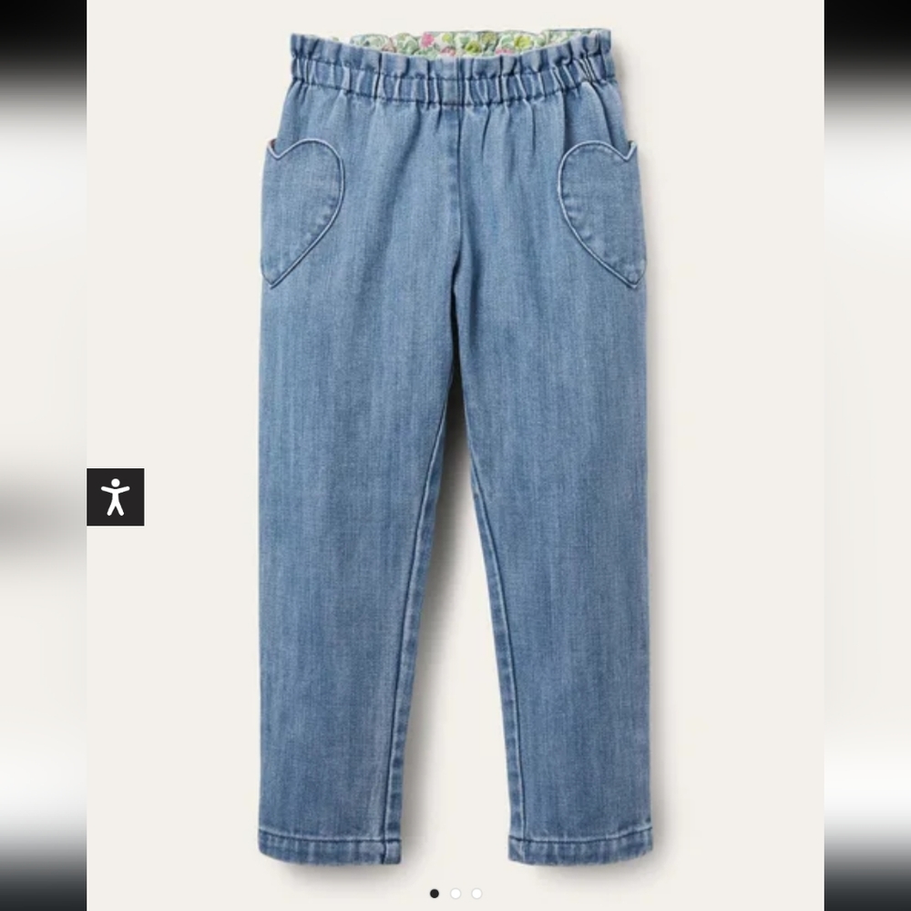 NWT Mini Boden Denim size 3